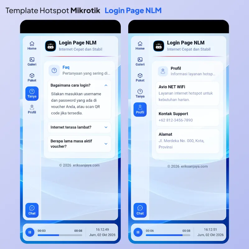 Login Page NLM preview 3