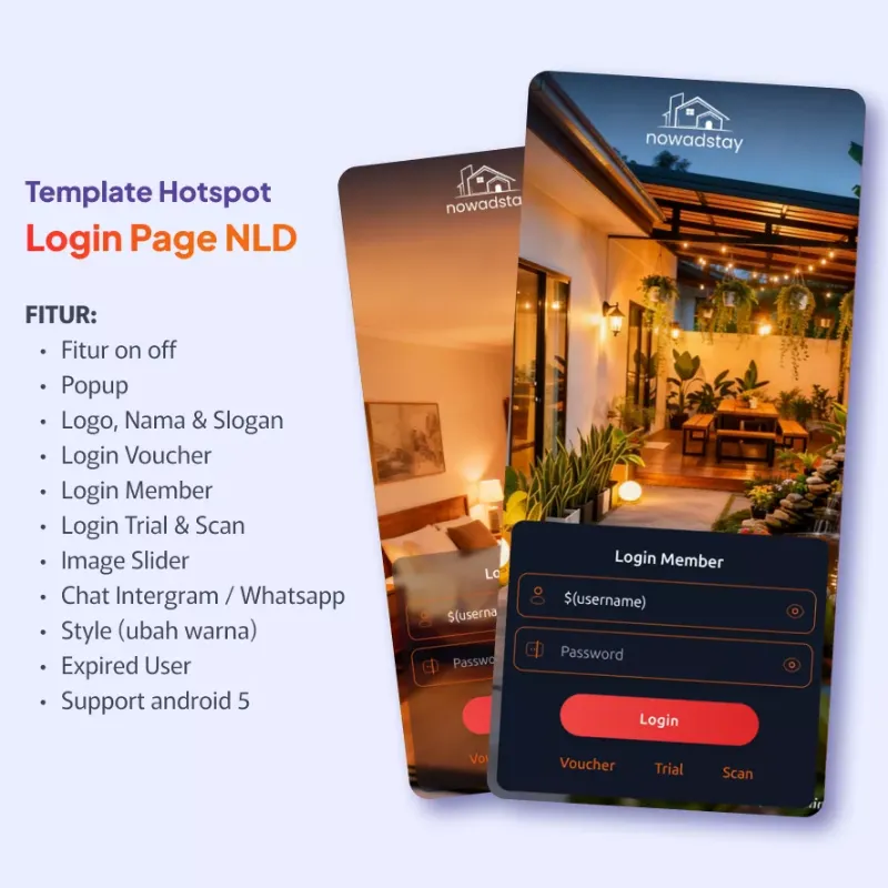 Login Page NLD
